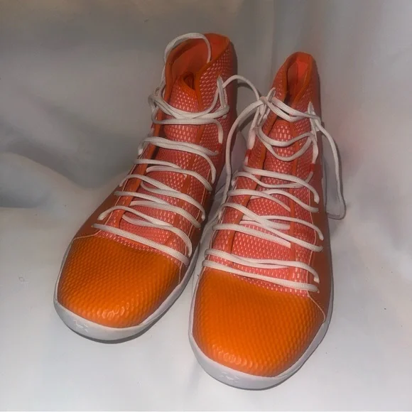 Under Armour mens Hovoc Orange High-Top Sneakers - www.gmf  display picture 3